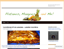 Tablet Screenshot of platanosmangoes.com